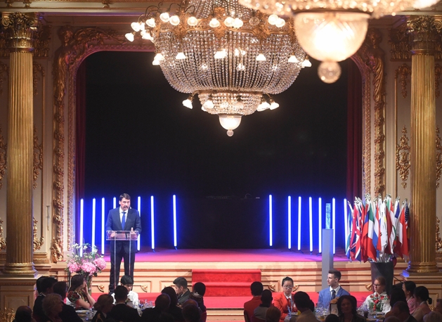 Áder János köztársasági elnök részt vett és beszédet mondott a Stockholm Junior Water Prize díjátadó ünnepségén és gálavacsoráján.