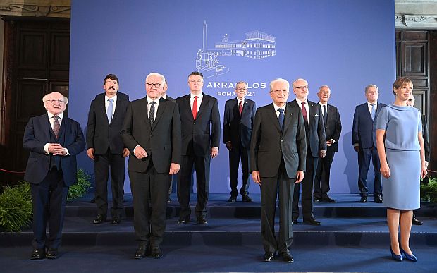 Áder János köztársasági elnök Olaszországba, Rómába utazott, ahol részt vett az Arraiolos-csoport találkozóján.